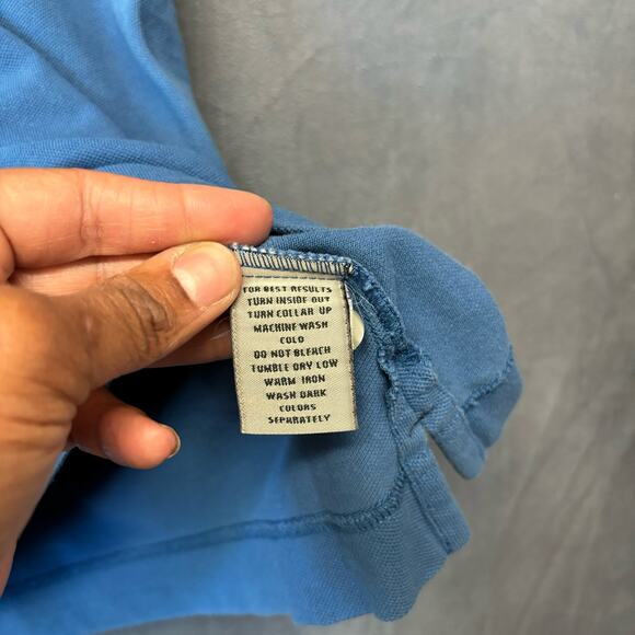 Vintage PG&E Muscle Shirt Mens Large Waffle Knit Empolyee Work Uniform Henley - Picture 4 of 8